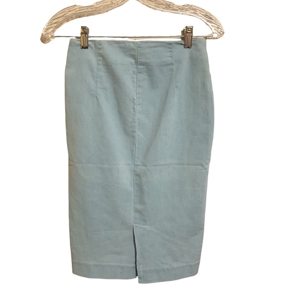 Chantal High Rise Stretch A-Line Skirt Buffalo David Bitton M - Picture 3 of 7